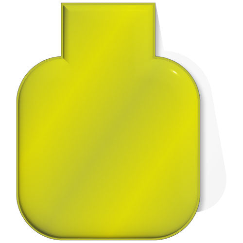 Imán de TPU reflectante cuadrado M-10 "RFX™" - 1PR06613