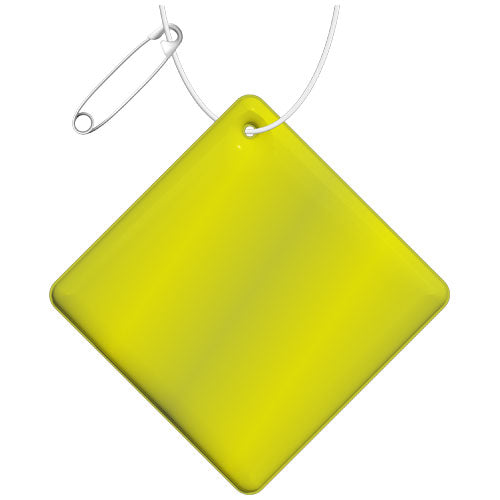 Colgante de PVC reflectante en forma de diamante pequeño H-09 "RFX™" - 1PR08213