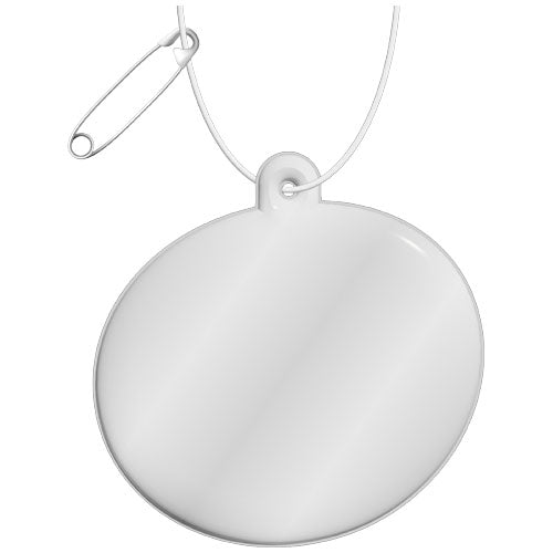 Colgante de PVC reflectante ovalado H-09 "RFX™" - 1PR08601