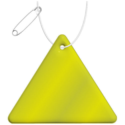 Colgante de PVC reflectante triangular H-12 "RFX™" - 1PR10013
