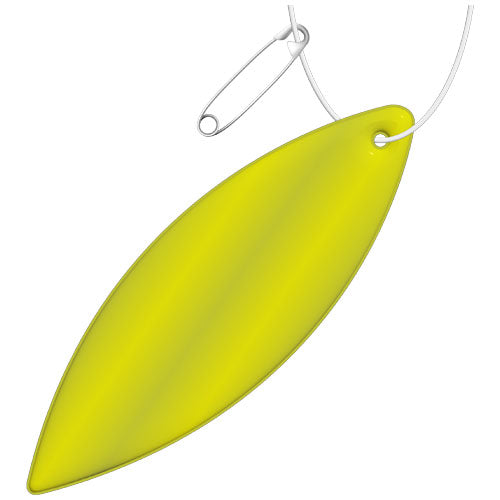 Colgante de PVC reflectante en forma de elipse H-12 "RFX™" - 1PR11213