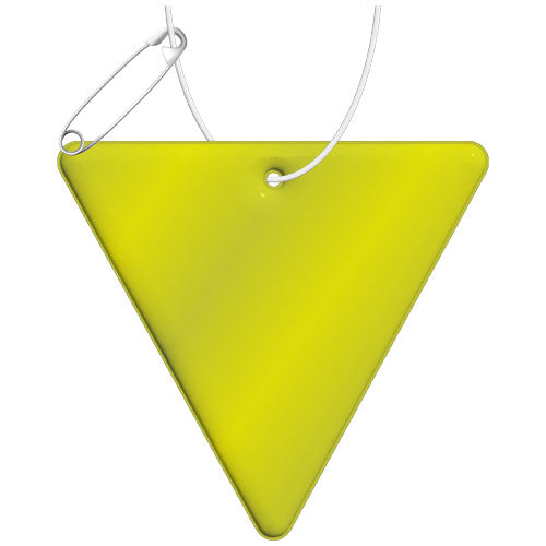 Colgante de TPU reflectante en forma de triángulo invertido H-12 "RFX™" - 1PR11513