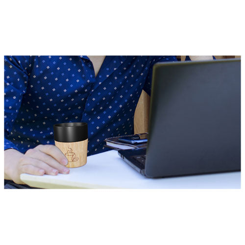 Set de 4 tazas para café de cerámica magnética SCX "Design D06" - imageMood1