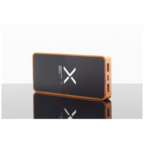 Batería externa magnética de madera de 10 000 mAh y 15 W "SCX.design P48" - imageMood3