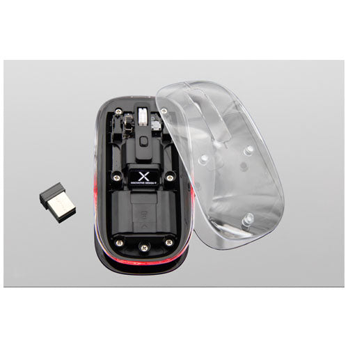 Ratón inalámbrico transparente multimodo Bluetooth® de 2,4 GHz "SCX.design O24" - imageDetail3