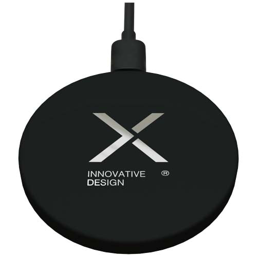 Base de carga inalámbrica extraplana de aluminio reciclado de 15 W "SCX.design W37" - 1PX20490