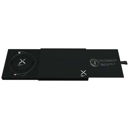 Base de carga inalámbrica extraplana de aluminio reciclado de 15 W "SCX.design W37" - imagePackage