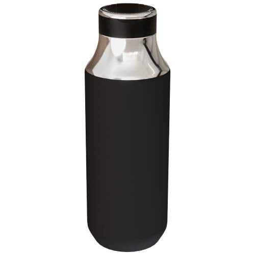Botella de 500 ml de acero inoxidable con aislamiento y pajita "SCX.design D12" - imageFront