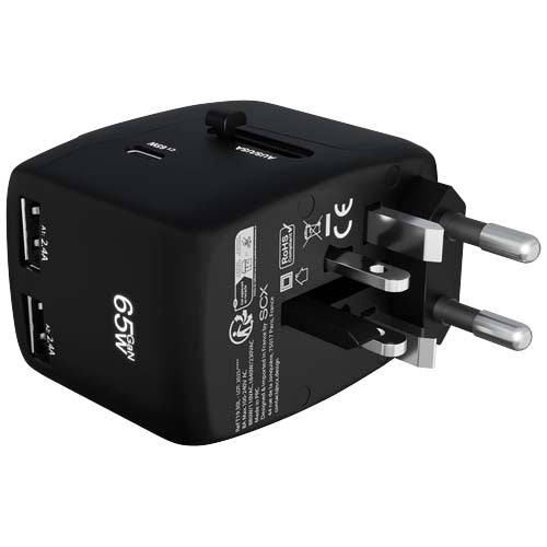 Adaptador universal de viaje "SCX.design T19" - imageBack