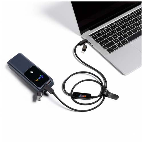 Cable de carga de 100 W "SCX.design C41" - imageMood1