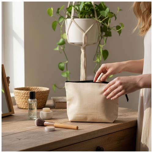 Bolsa para la comida de algodón orgánico "Citizen Green Lunchy" - imageMood1