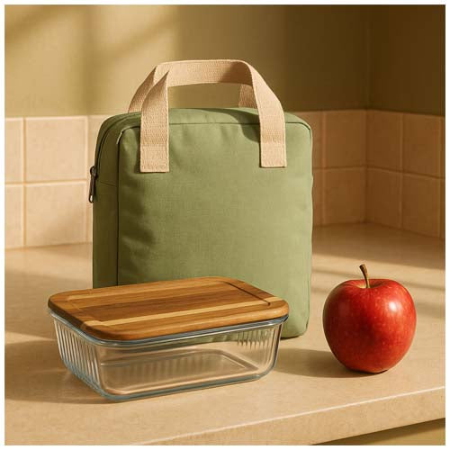 Bolsa para la comida de algodón orgánico "Citizen Green Lunchy" - imageMood1