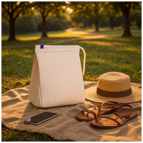 Bolsa de algodón para la comida isotérmica "Citizen Green Eurolunch" - imageMood1