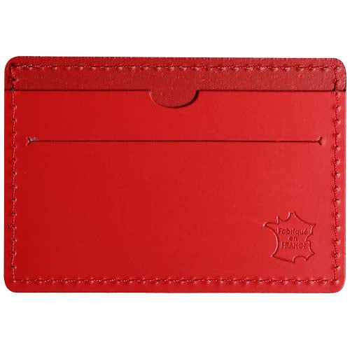 Tarjetero de piel reciclada "Citizen Green Tintin" - 1PZ03021