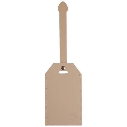 Etiqueta para equipaje de piel reciclada "Citizen Green Milou" - 1PZ03102