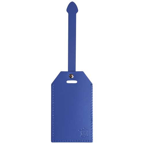 Etiqueta para equipaje de piel reciclada "Citizen Green Milou" - 1PZ03155