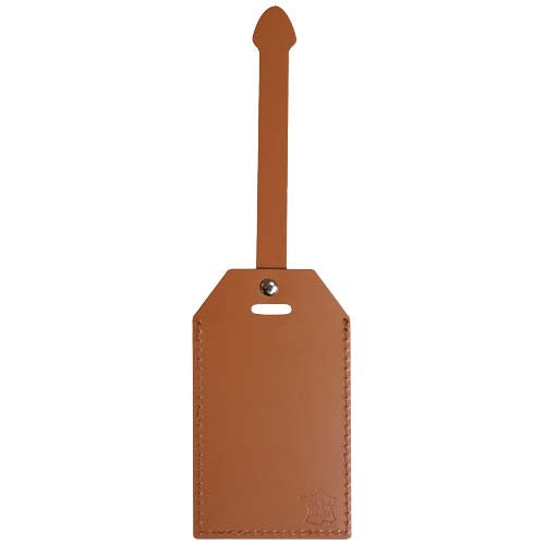 Etiqueta para equipaje de piel reciclada "Citizen Green Milou" - 1PZ03171