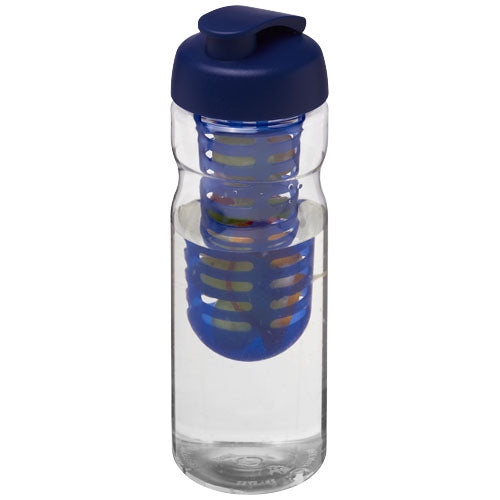 H2O Active® Base Bidón deportivo e infusor con Tapa Flip de 650 ml
