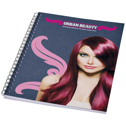 Cuaderno con espiral A5 a color "Desk-Mate®"