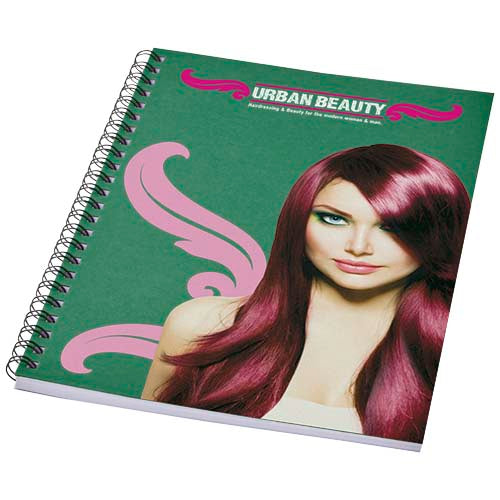 Cuaderno con espiral A5 a color "Desk-Mate®"