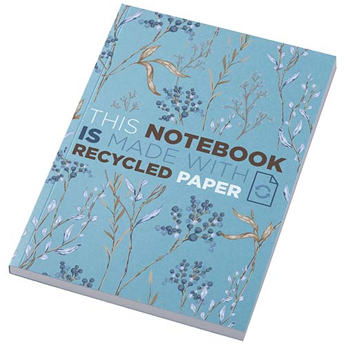 Libreta A5 de tapa blanda con 100 hojas de papel reciclado "Novella Austen"