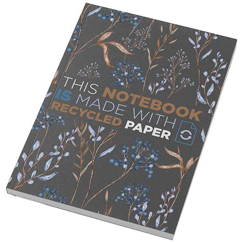 Libreta A5 de tapa blanda con 100 hojas de papel reciclado "Novella Austen"