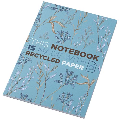 Libreta A5 de tapa blanda con 50 hojas de papel reciclado "Novella Austen"