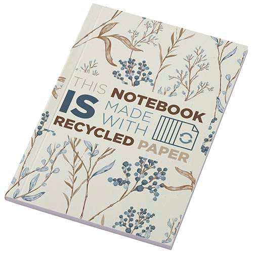 Libreta A6 de tapa blanda con 50 hojas de papel reciclado "Novella Austen"