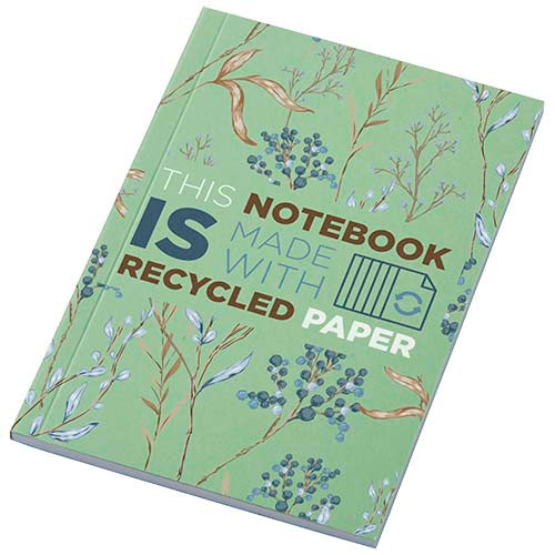 Libreta A6 de tapa blanda con 50 hojas de papel reciclado "Novella Austen"
