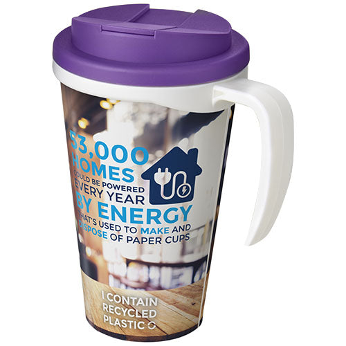 Brite-Americano® Taza de 350 ml con tapa antigoteo "Grande"