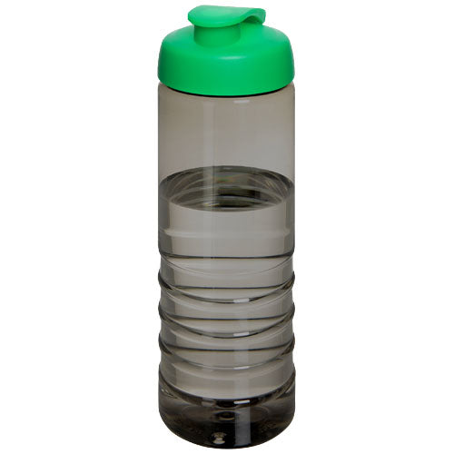 Bidón deportivo con tapa Flip de 750 ml "H2O Active® Eco Treble"