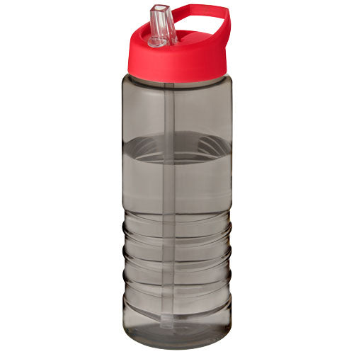 Bidón deportivo con tapa con boquilla de 750 ml "H2O Active® Eco Treble"