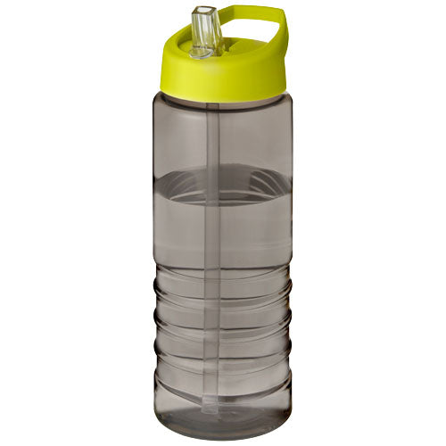 Bidón deportivo con tapa con boquilla de 750 ml "H2O Active® Eco Treble"