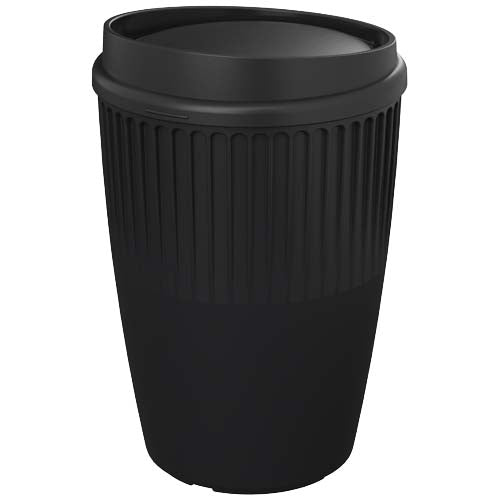 Vaso de 350 ml con tapa "Cirrus"