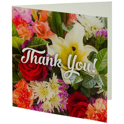 Tarjeta de felicitación cuadrada "Herald"