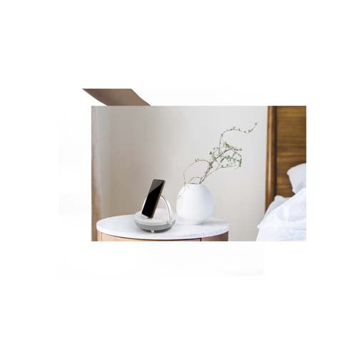 Altavoz Bluetooth® 4 en 1 de 10 W con luz LED y base de carga inalámbrica "Prixton" - imageMood1