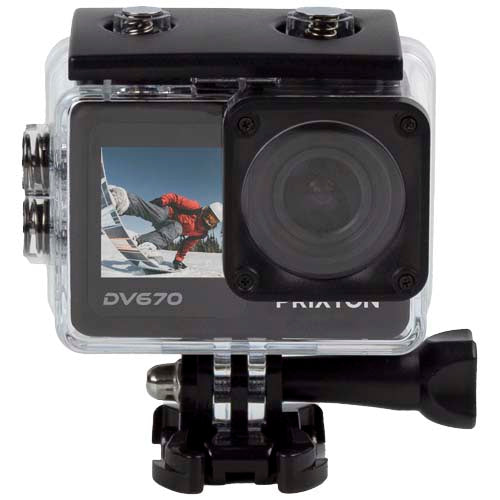Cámara de acción con doble pantalla 4K "Prixton DV670" - imageFront