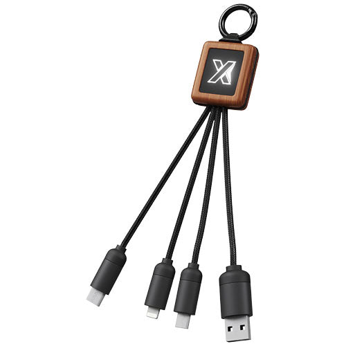 SCX.design Cable de madera de 20 W FSC fácil de usar C-19 - 2PX04471