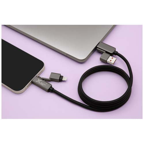 Cable de carga de silicona magnético de 100 W "SCX.design C59" - imageMood1