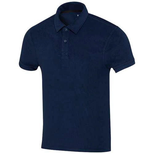 Polo unisex de rizo reciclado "Akoya"