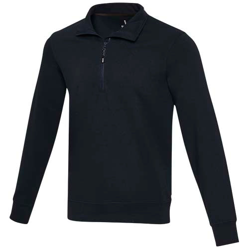 Sudadera unisex de material reciclado con cremallera 1/4 Aware™ "Tin"