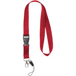 Lanyard con hebilla separable y enganche para móvil "Sagan"