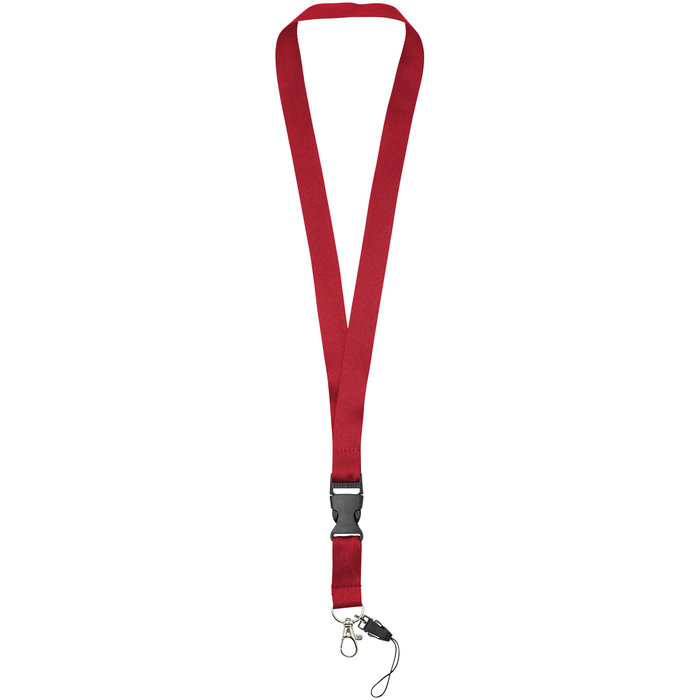 Lanyard con hebilla separable y enganche para móvil "Sagan"