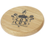 Posavasos de madera con abrebotellas "Scoll"