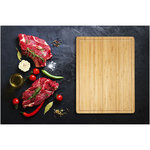 Tabla de corte para carne de bambú "Fet"