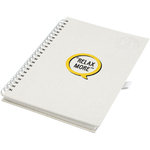 Libreta A5 con espiral fabricada a partir de cartones de leche recilados "Dairy Dream"