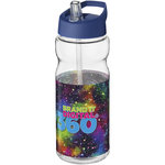 Bidón deportivo de 650 ml con tapa con boquilla H2O Active® "Base Tritan™"