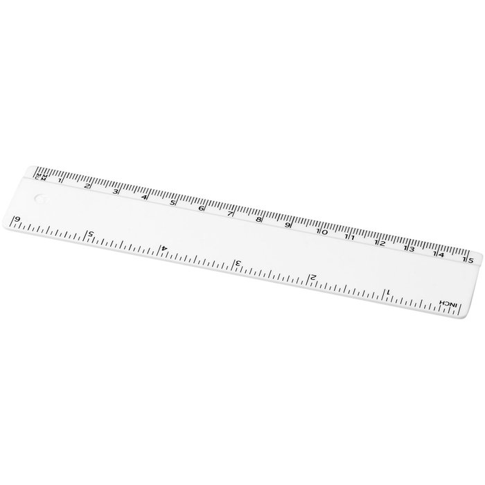 Regla de plástico reciclado de 15 cm "Refari"