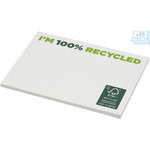 Bloc de notas adhesivas de papel reciclado de 100 x 75 mm "Sticky-Mate®" 