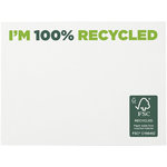 Bloc de notas adhesivas de papel reciclado de 100 x 75 mm "Sticky-Mate®" 